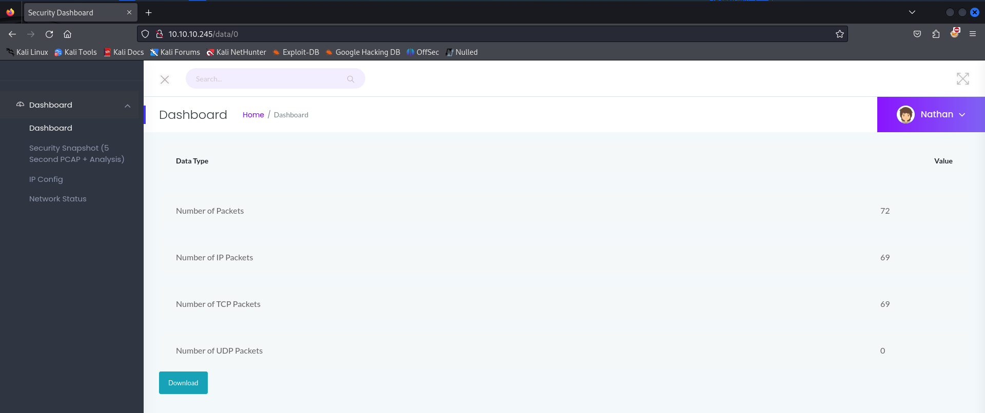 nmap result